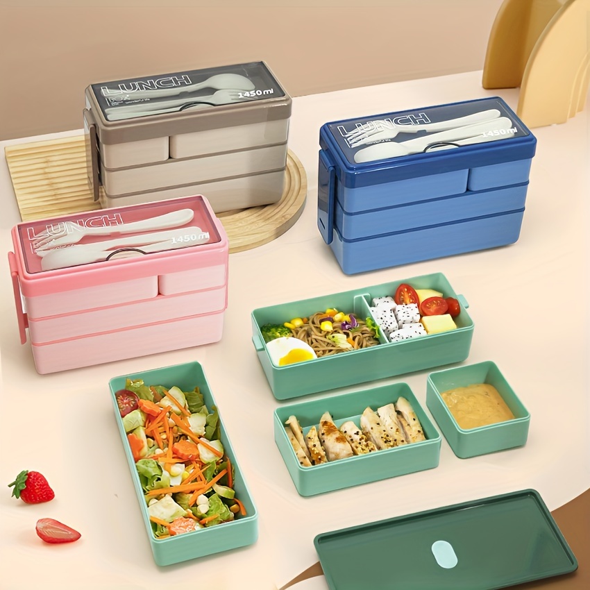 Food Storage Box Large - 1450ML Bento Lunch Box Large Capacity