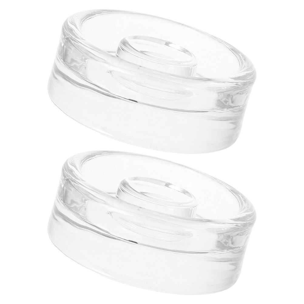 Food Storage Glass Jar - 2Pcs Wide Mouth Fermenting Glass Weights