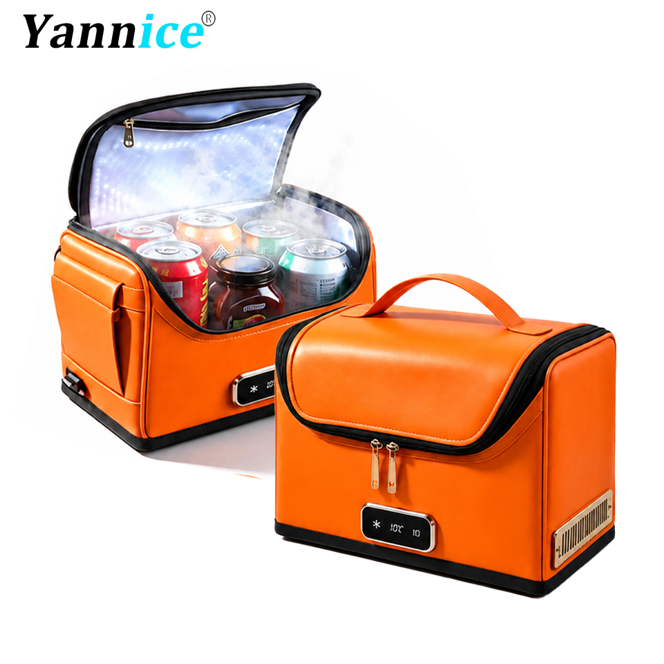 Food Storage Hiking - 4L Car Refrigerator Mini Cooler &