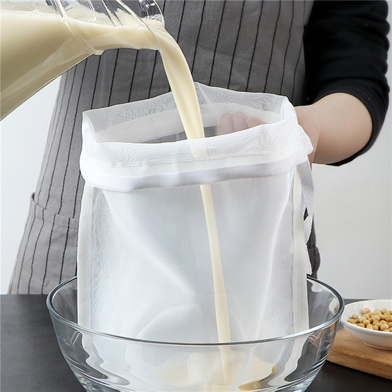 Food Storage Net - Nylon Filter Bags Vegetable Milk Strainer