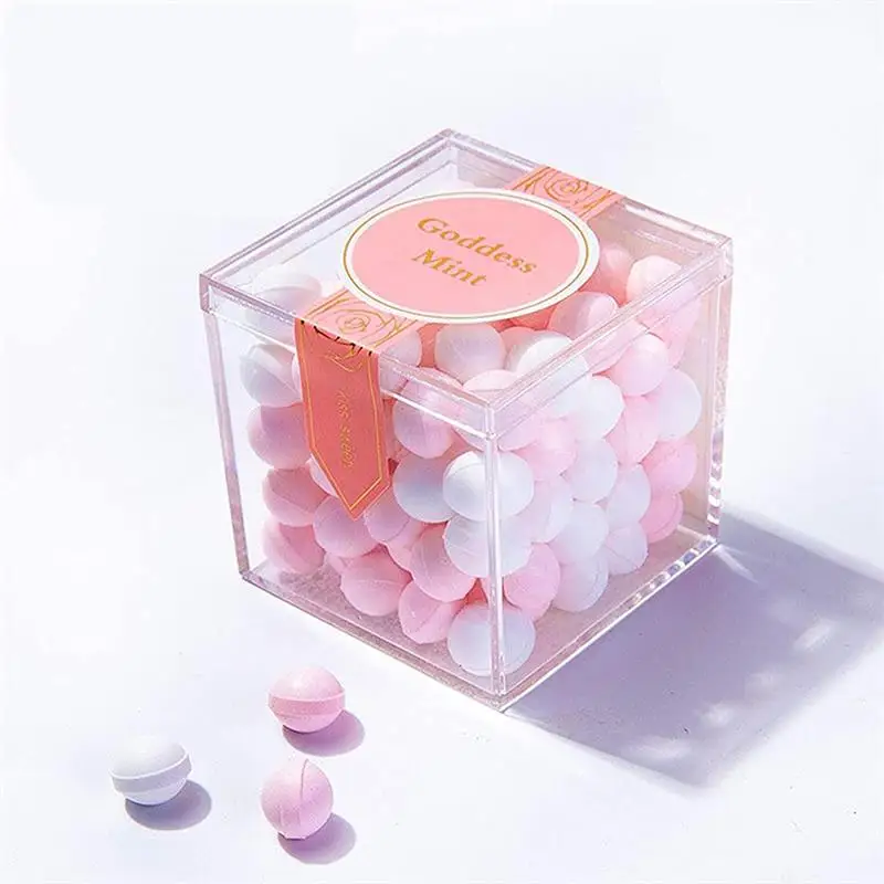 Food Storage Quart - 12 PCS Transparent Acrylic Boxes With