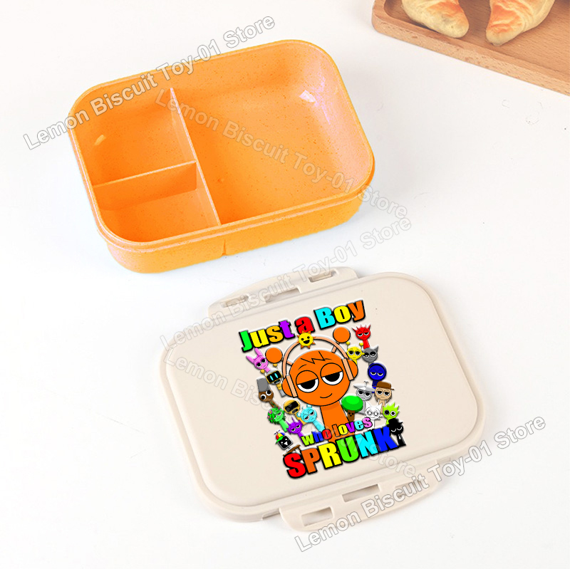 Food Storage In Room - Sprunkis Series Portable Bento Boxes Wheat