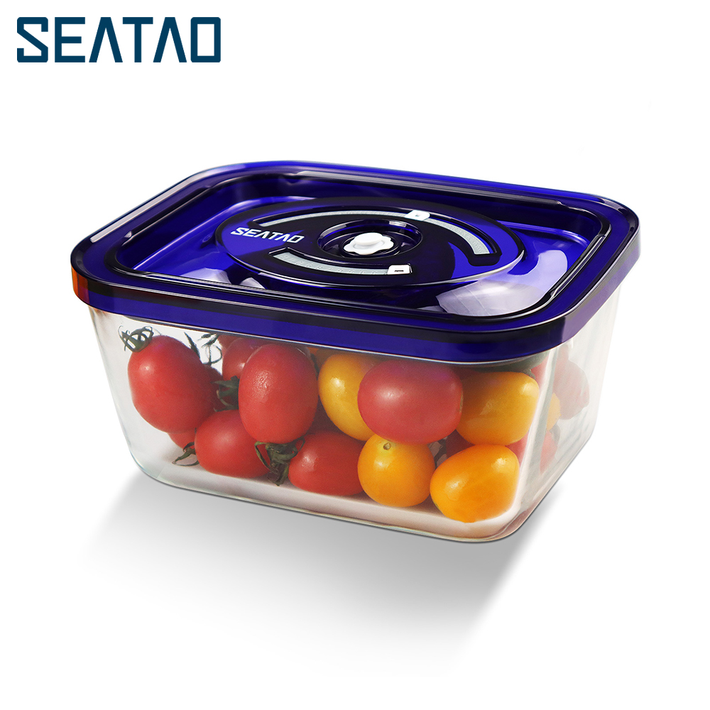 Food Storage Glass Jar - SEATAO Kính Hộp Trữ Thức Ăn