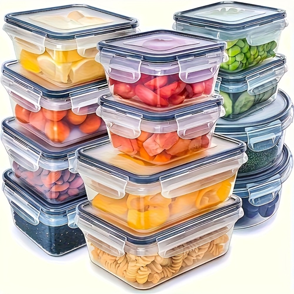 Food Storage Meal Prep - 1PC Airtight Food Storage Container with