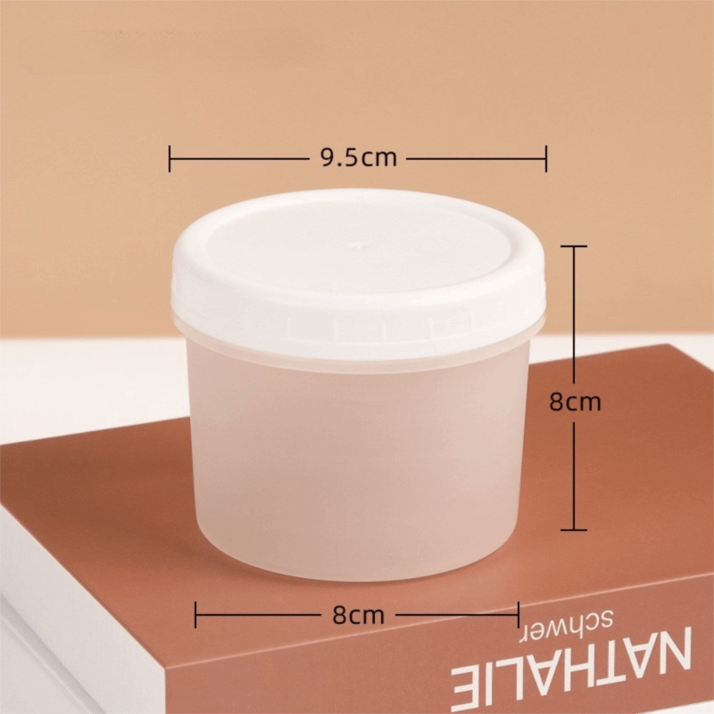 Food Storage Yogurt - 10Pcs Portable Transparent Yogurt Pudding Jars