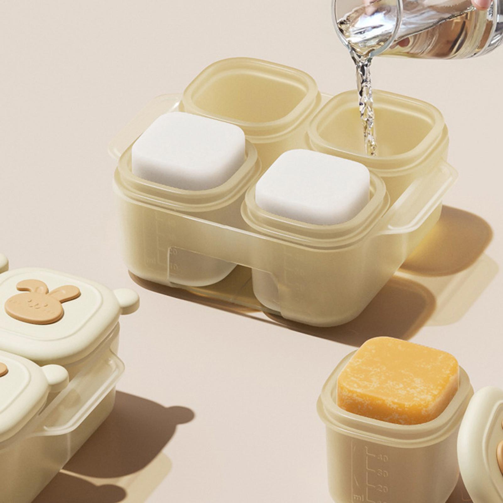 Cube Food Freezer Tray Kids Yo - đánh giá và giá Food Storage Yogurt