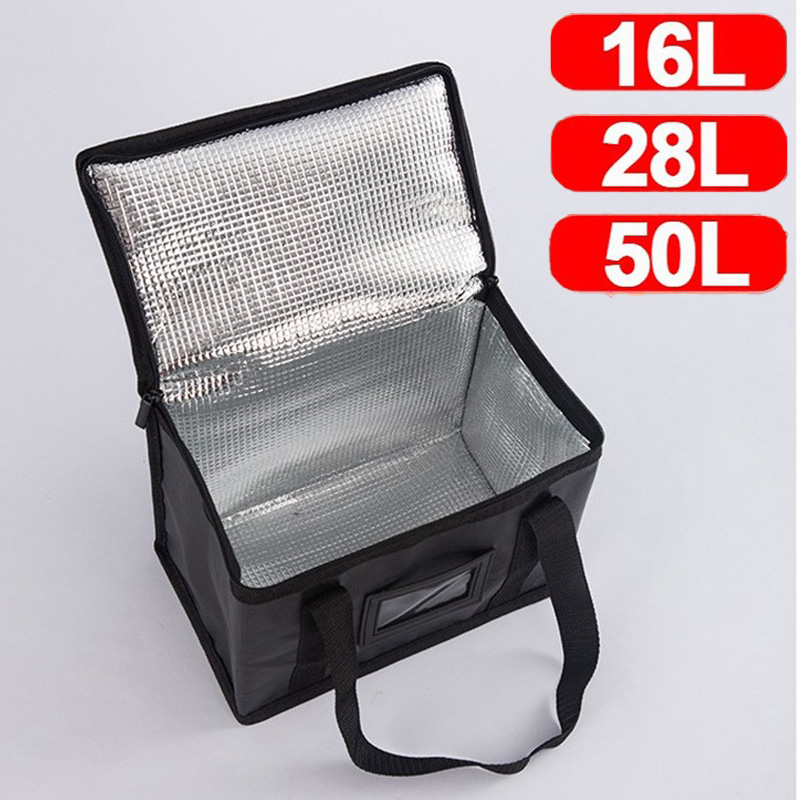 1pc Large Insulated Picnic Bag - đánh giá và giá Food Storage Hiking