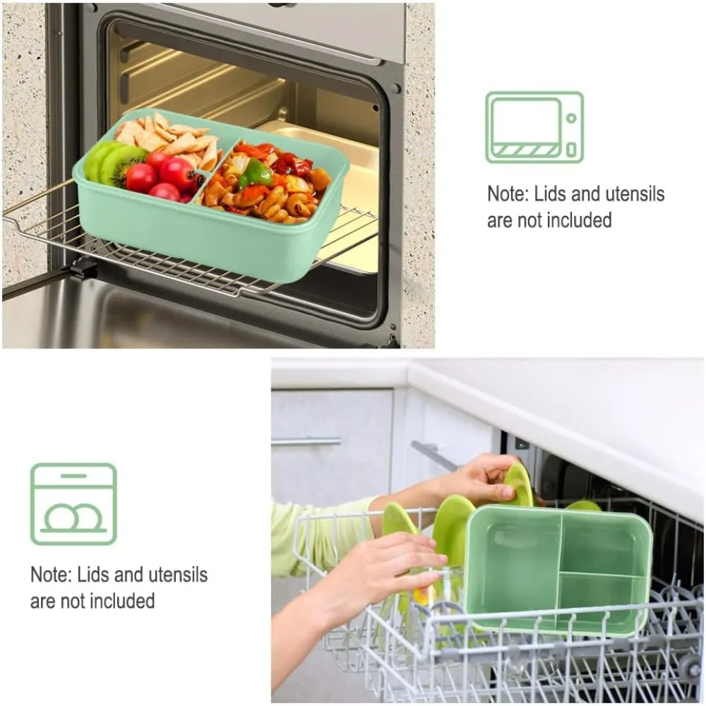 1200ML Bento Lunch Box For Adu - đánh giá và giá Food Storage Microwave Safe