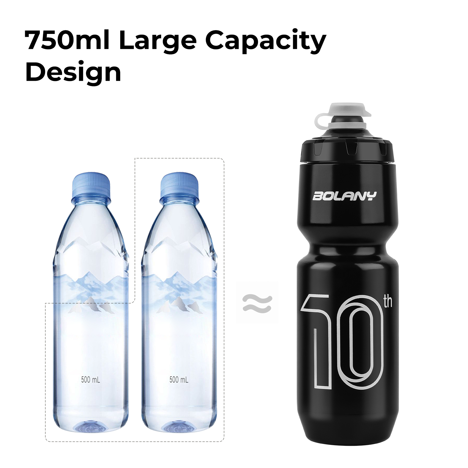 BOLANY 750ML Sports Bottle 10t - đánh giá và giá Condiment Squeeze Bottle