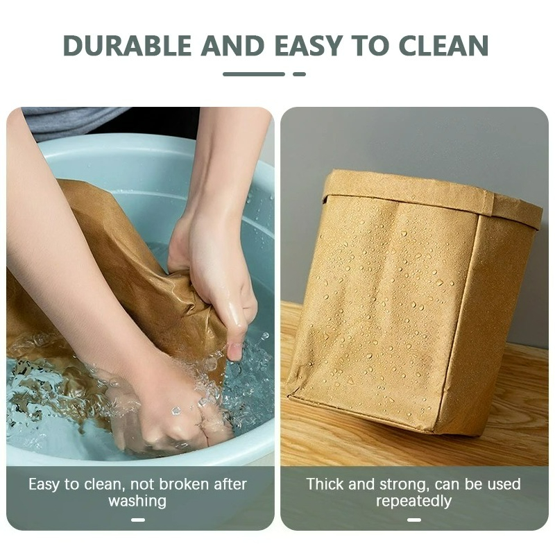 Kraft Paper Bag Washable Paper - đánh giá và giá Food Storage Bags Reusable