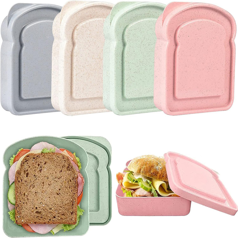 Sandwich Containers Lunch Box  - đánh giá và giá Food Storage Quart