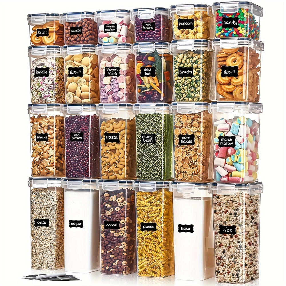 24Pcs Food Storage Containers  - đánh giá và giá Food Storage System