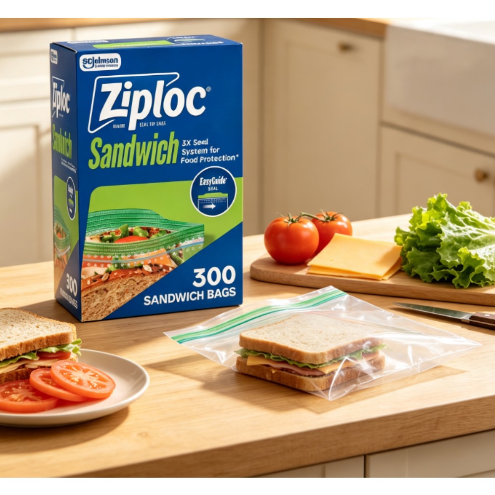 Ziploc® Brand Sandwich Bags wi - đánh giá và giá Food Storage Ziploc
