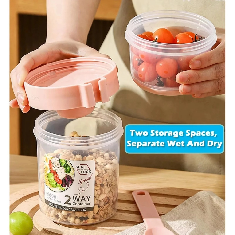 Portable Salad Cup Breakfast C - đánh giá và giá Food Storage Yogurt