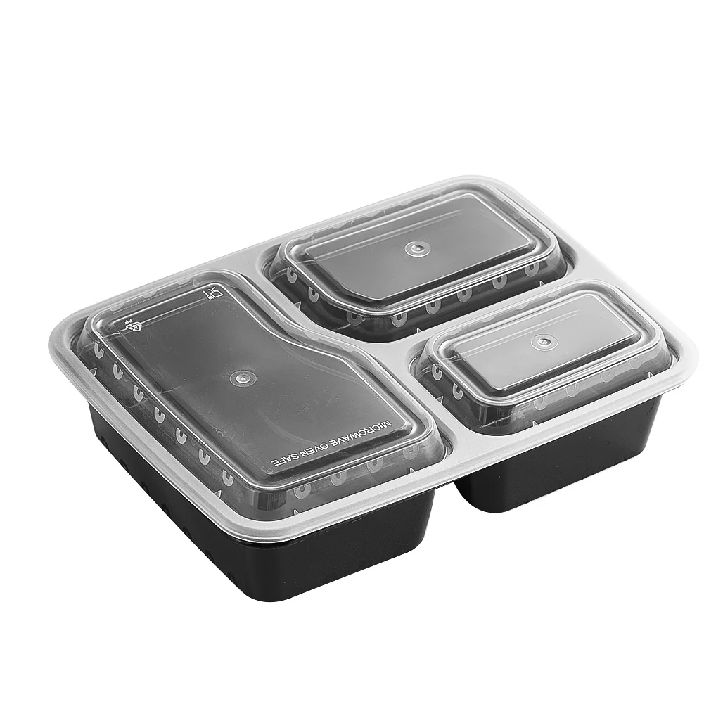 7 Pack 3 Compartment Meal Prep - đánh giá và giá Food Storage Microwave Safe