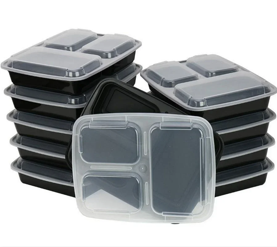 7 Pack 3 Compartment Meal Prep - đánh giá và giá Food Storage Microwave Safe