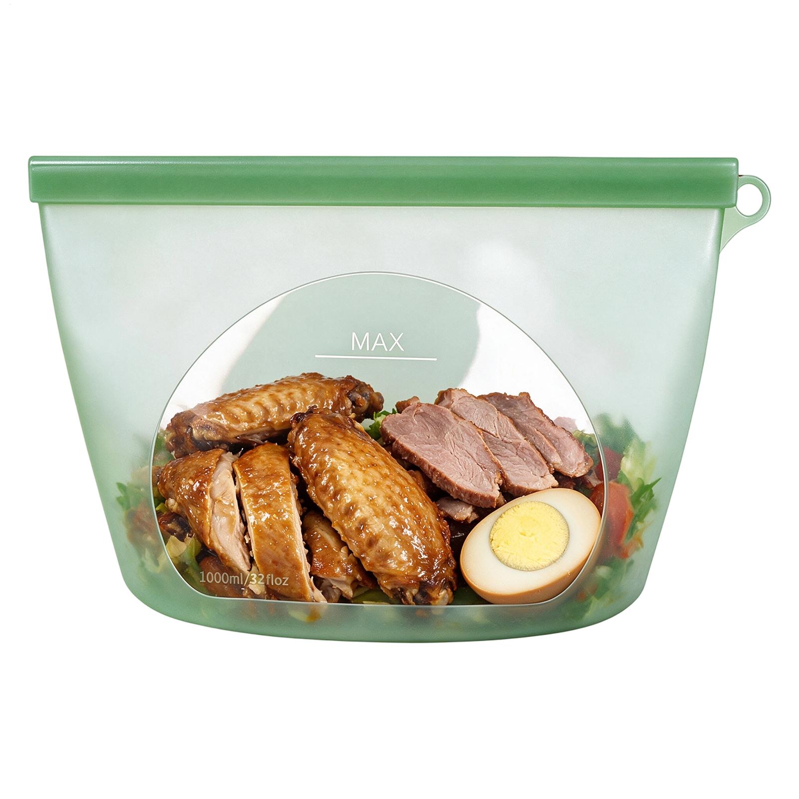 Silicone Food Storage Bags 100 - đánh giá và giá Food Storage Ziploc
