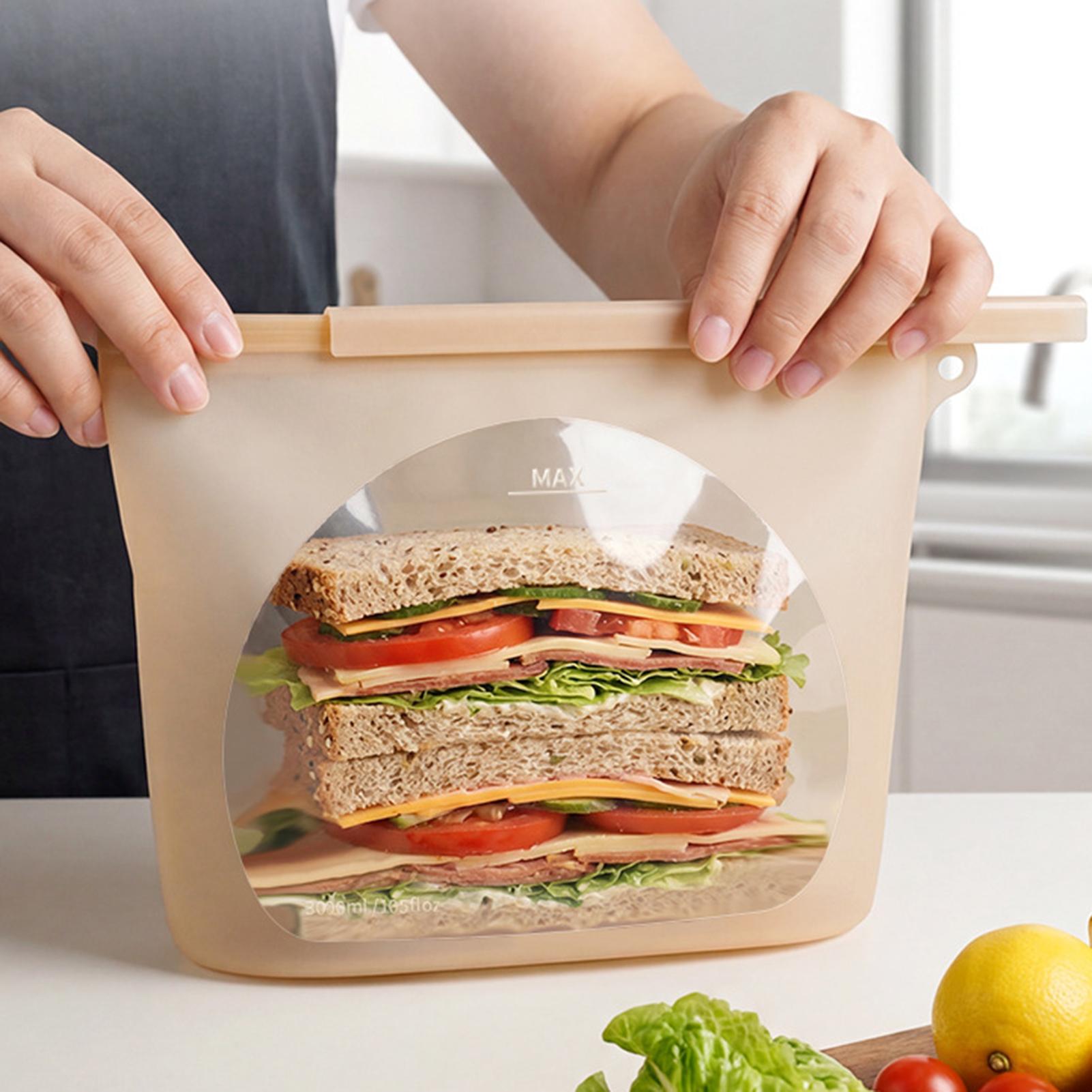 Silicone Food Storage Bags 100 - đánh giá và giá Food Storage Ziploc