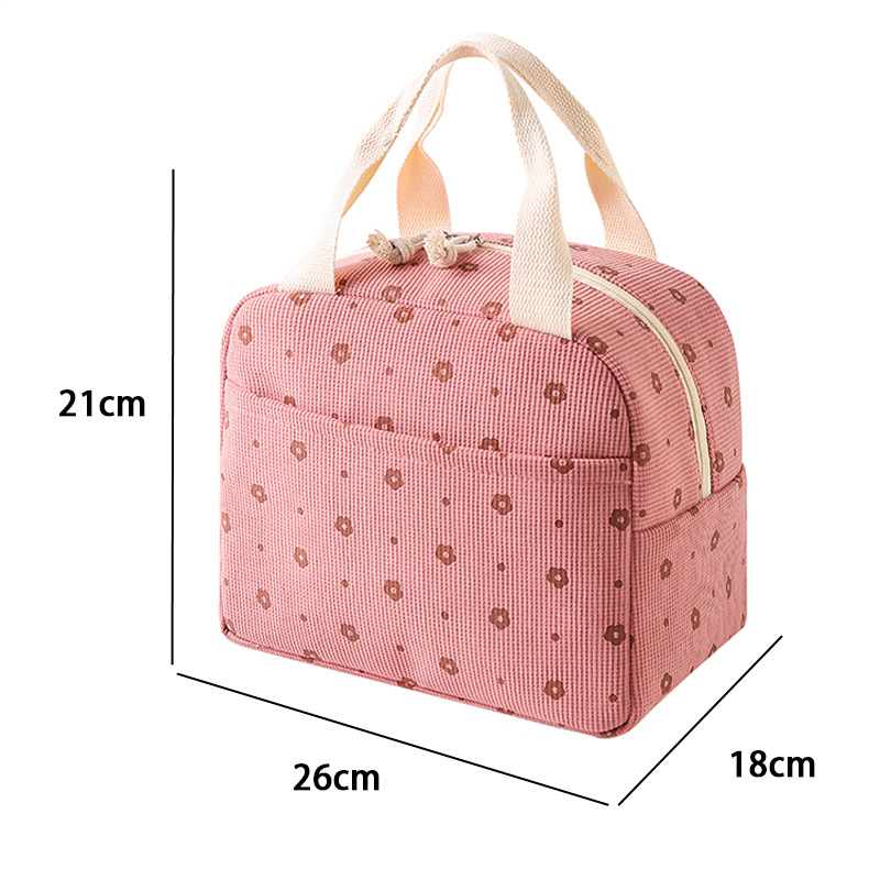 Cute Floral Printed Food Handb - đánh giá và giá Food Storage Hiking