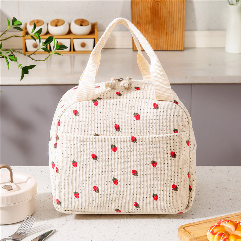 Cute Floral Printed Food Handb - đánh giá và giá Food Storage Hiking