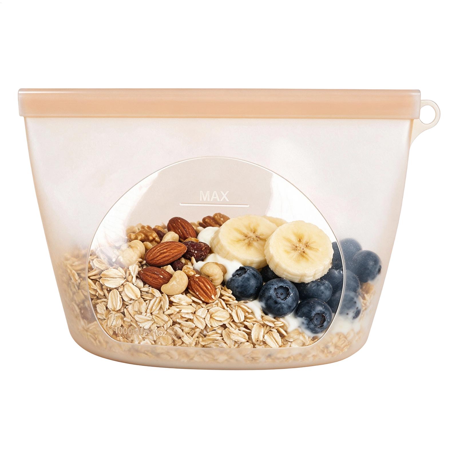 Silicone Bags For Food Storage - đánh giá và giá Food Storage Ziploc