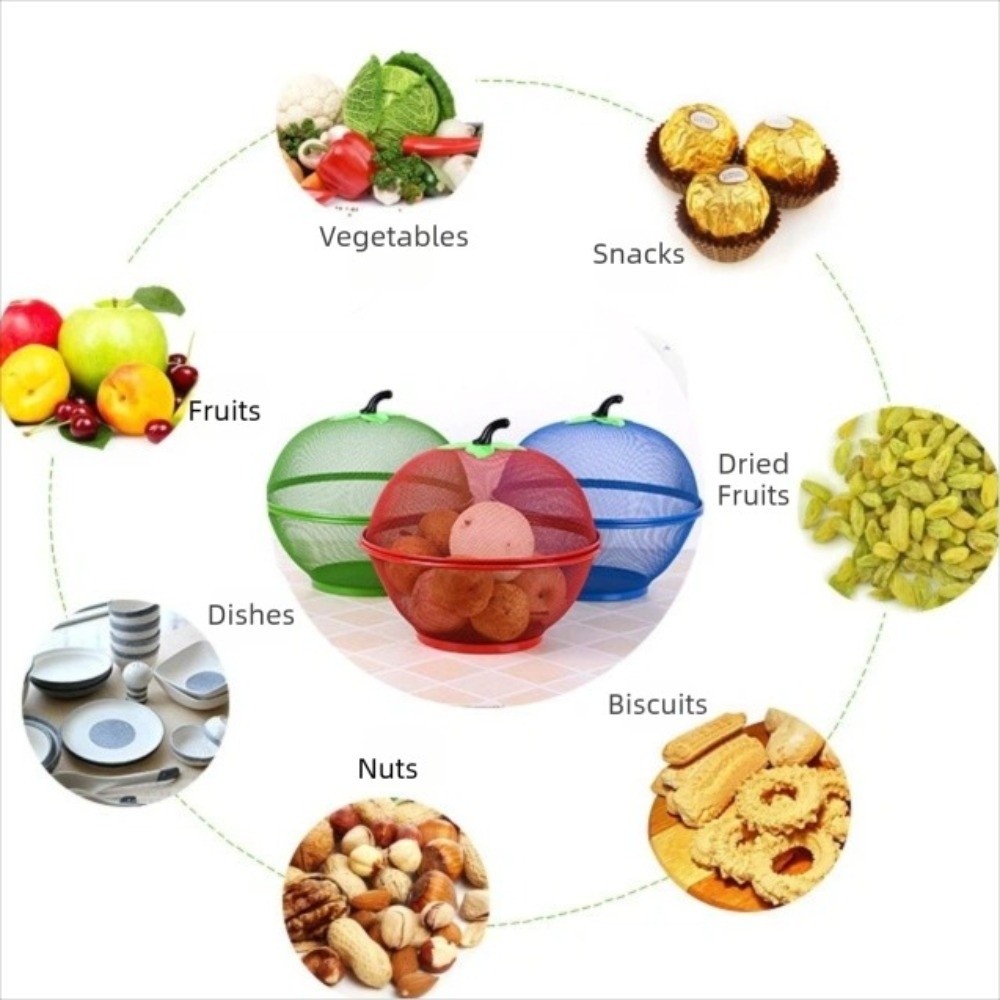 with Mesh Cover Metal Fruit Ba - đánh giá và giá Food Storage Net