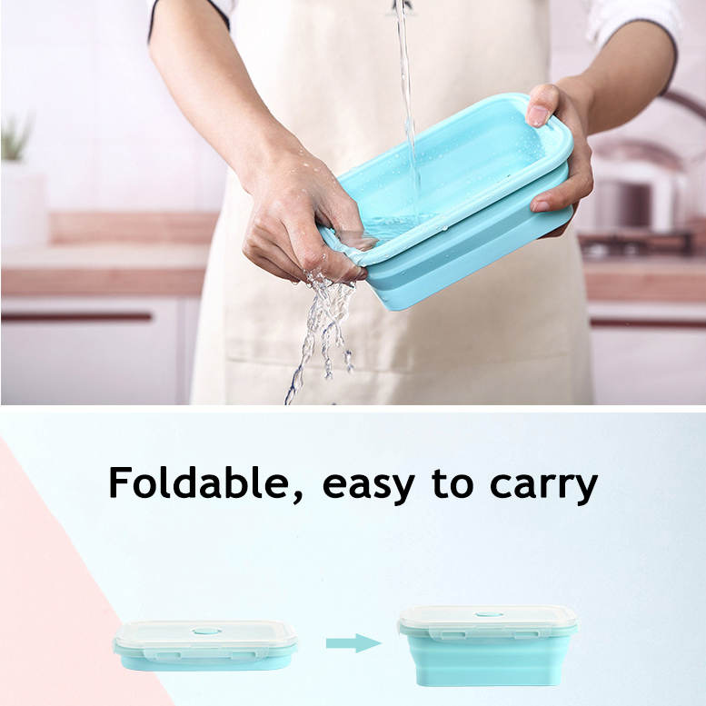 Collapsible Silicone Food Stor - đánh giá và giá Food Storage Microwave Safe