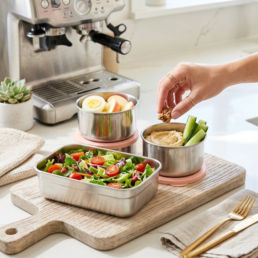 Microwave Safe 304 Stainless S - đánh giá và giá Food Storage Microwave Safe