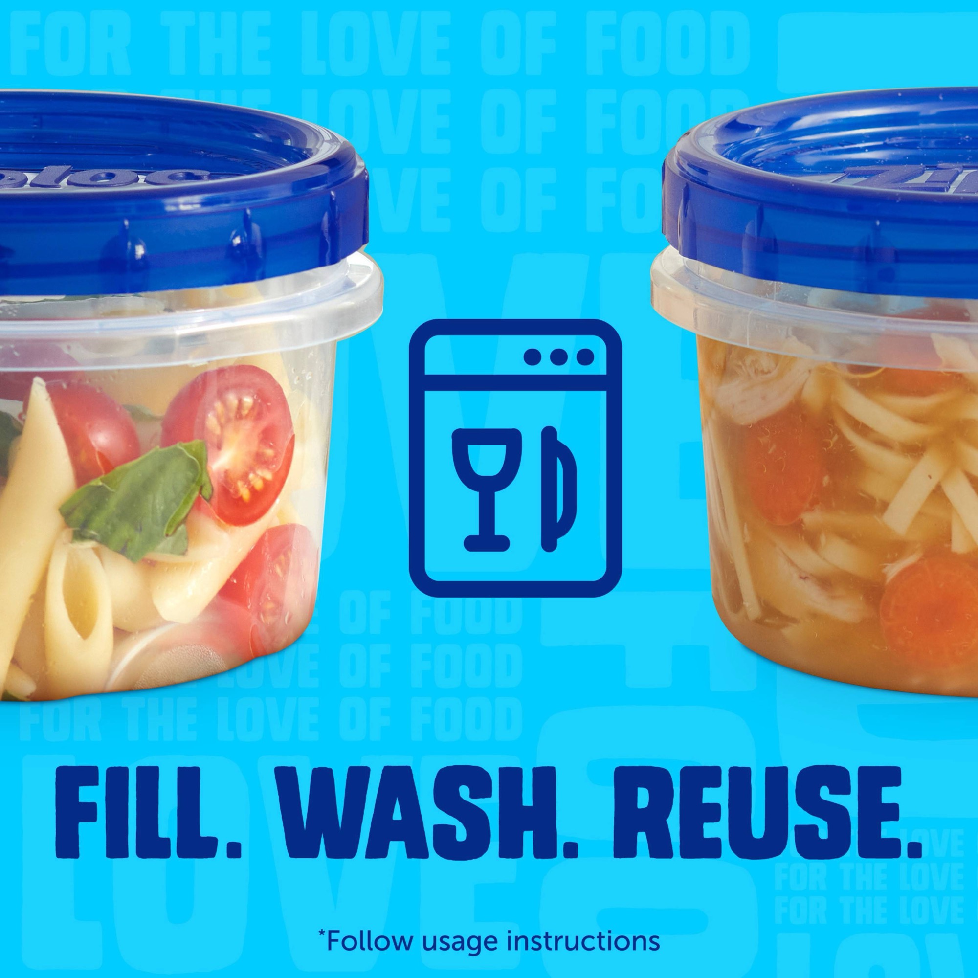 2ct Small Twist Lock Food Stor - đánh giá và giá Food Storage Meal Prep