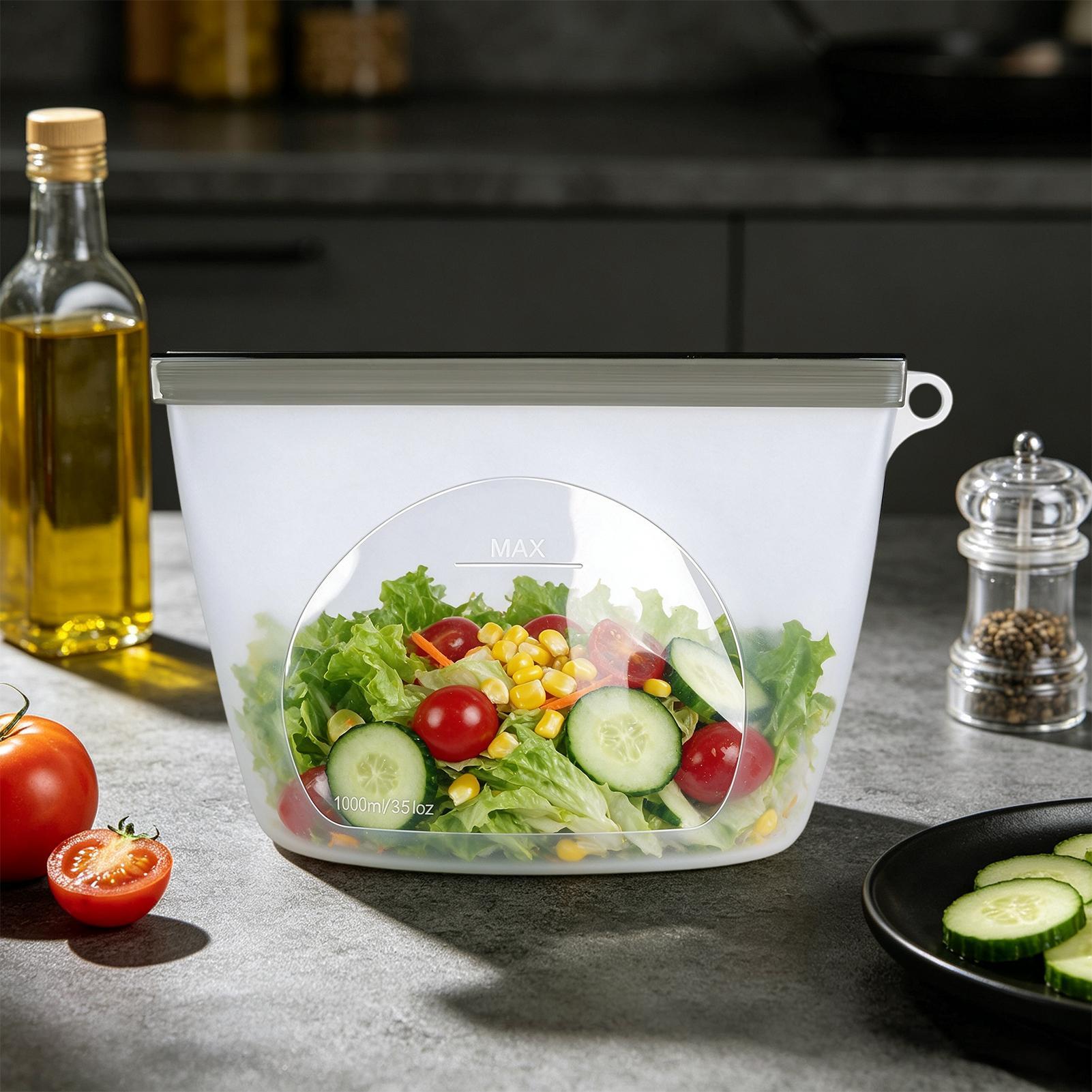 Reusable Food Storage Bags Lea - đánh giá và giá Food Storage Ziploc