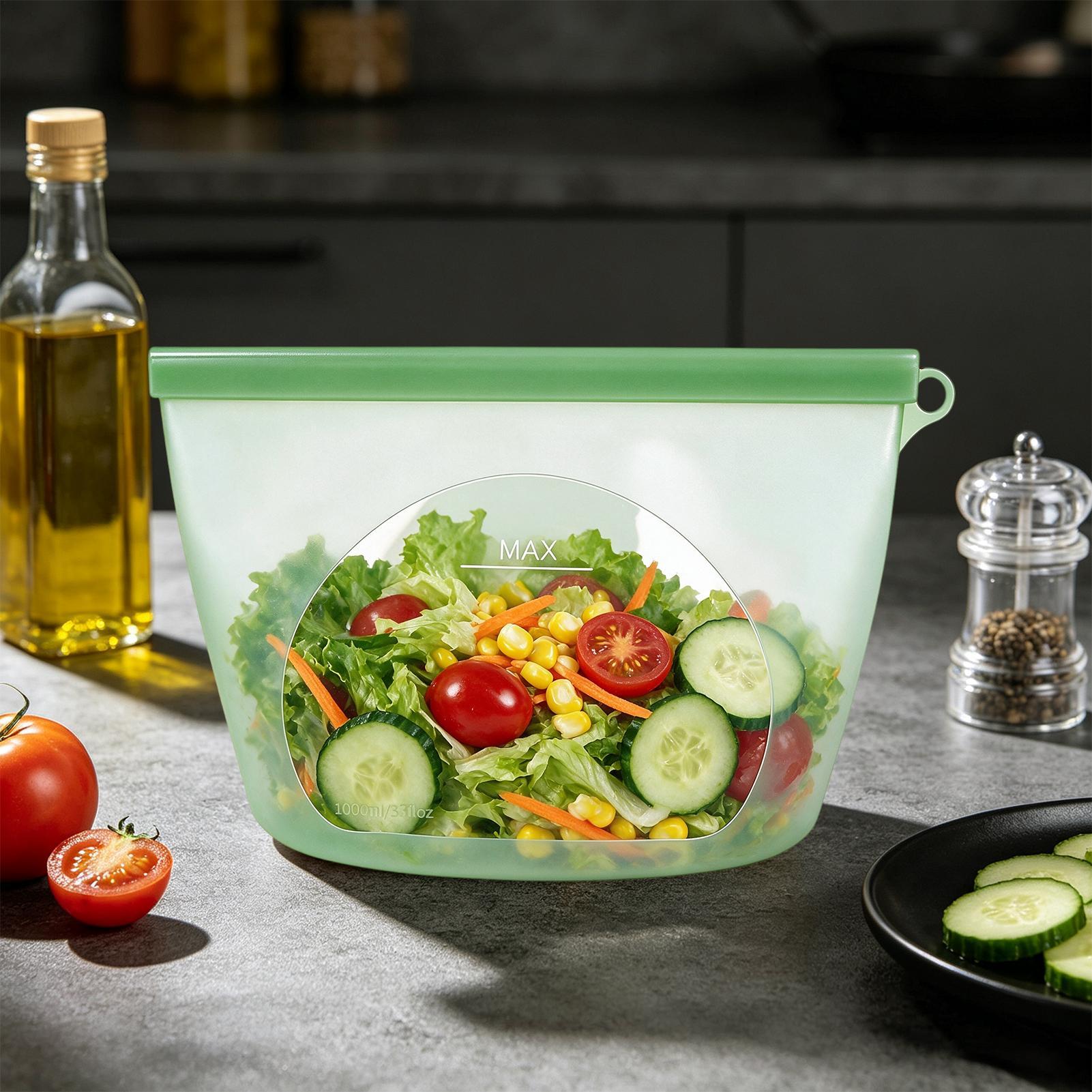 Reusable Food Storage Bags Lea - đánh giá và giá Food Storage Ziploc