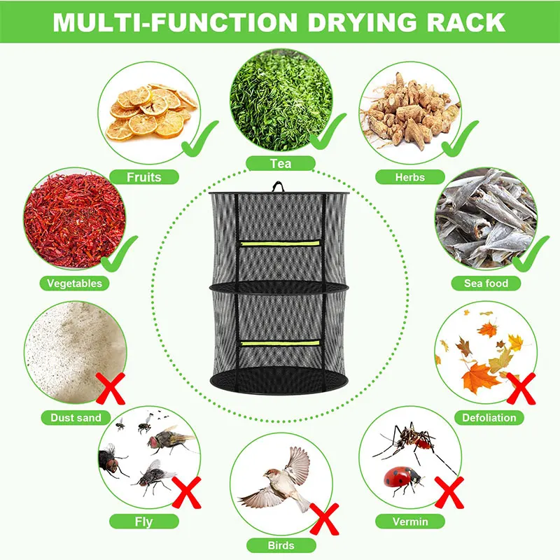 Food Drying Net Mesh Dryer for - đánh giá và giá Food Storage Net