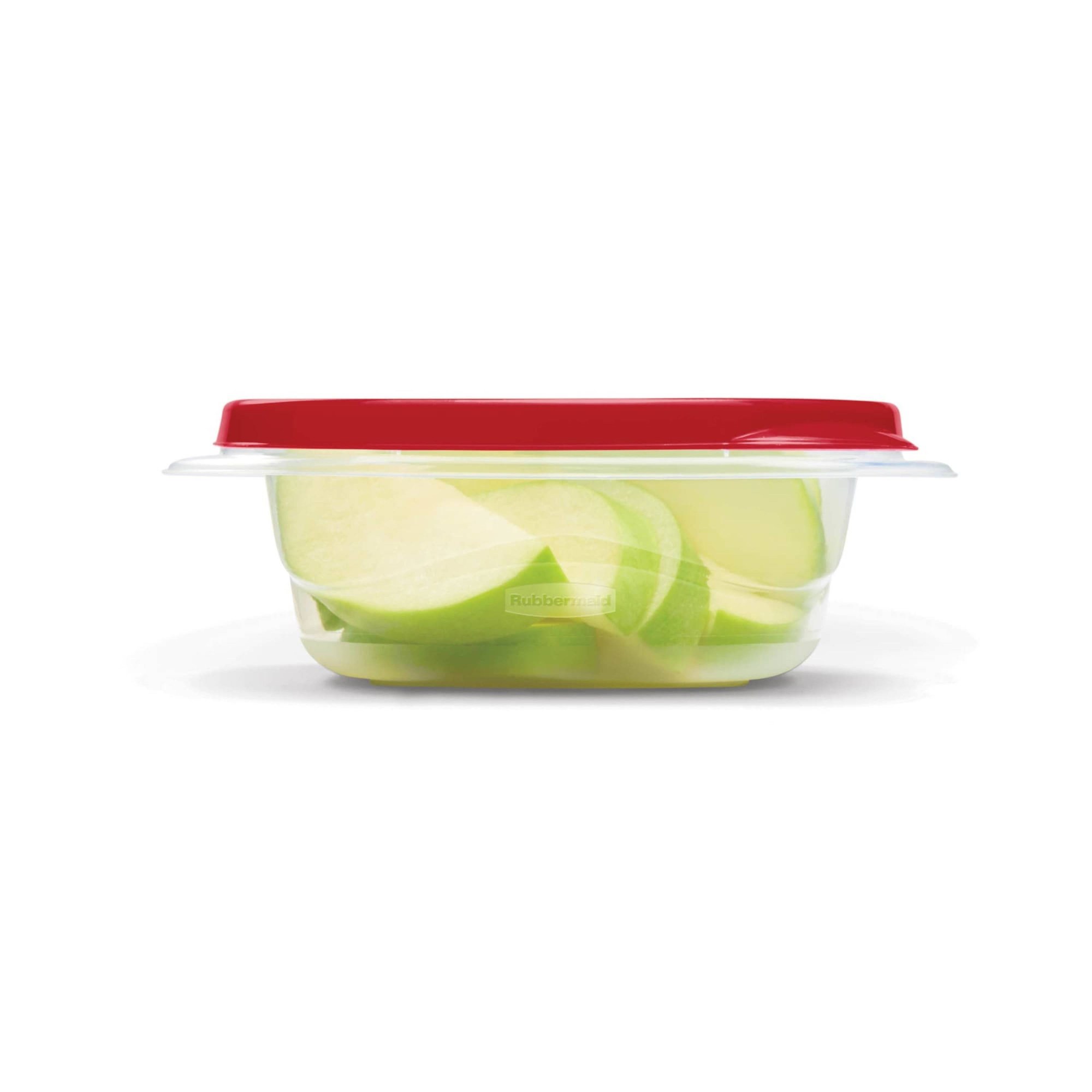 5pcs Red Lid Food Storage Cont - đánh giá và giá Food Storage Meal Prep