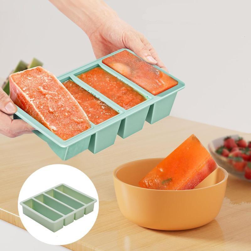 Extra Large Silicone Food Tray - đánh giá và giá Food Storage Box Large