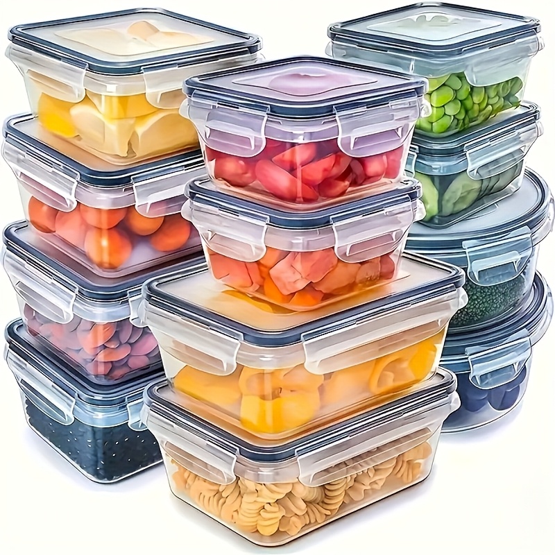 8Pcs Set Includes 4 Containers - đánh giá và giá Food Storage Quart