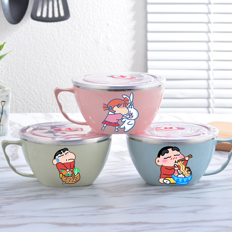 Crayon Shin-chan Noodle Bowl L - đánh giá và giá Food Storage In Room