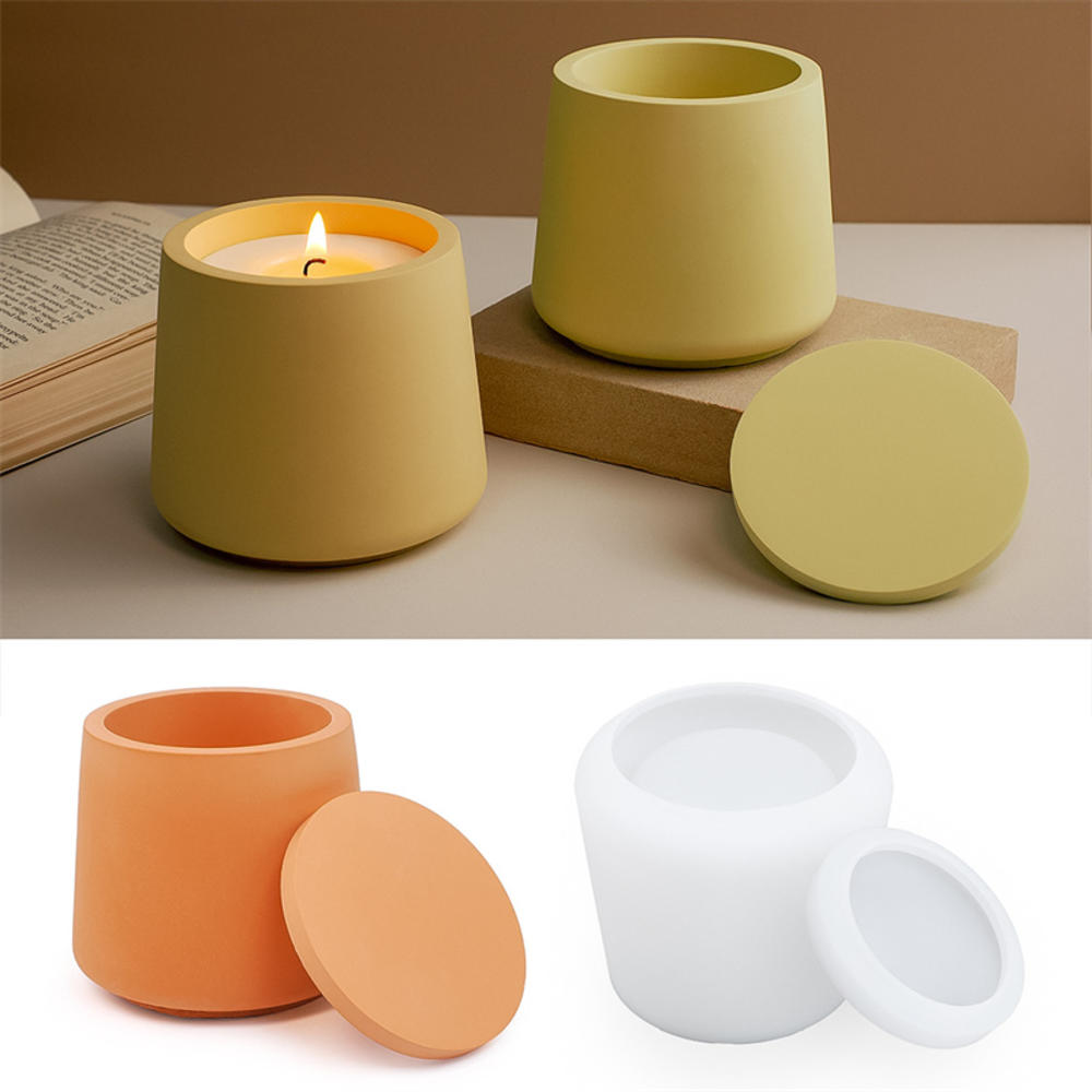 Candle Jar Silicone Mold With  - đánh giá và giá Food Storage Quart