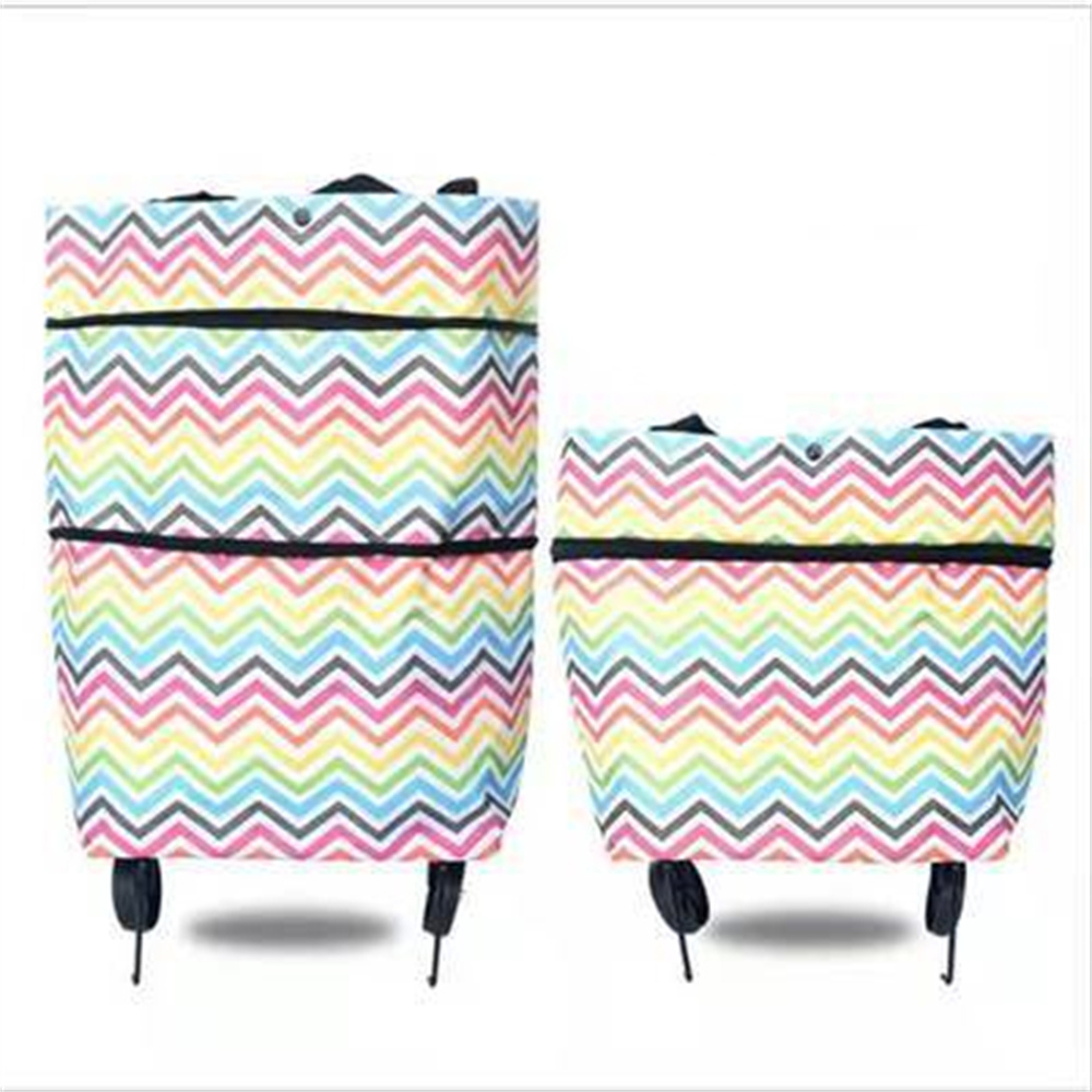 Foldable Shopping Trolley Bag  - đánh giá và giá Food Storage Bags Reusable
