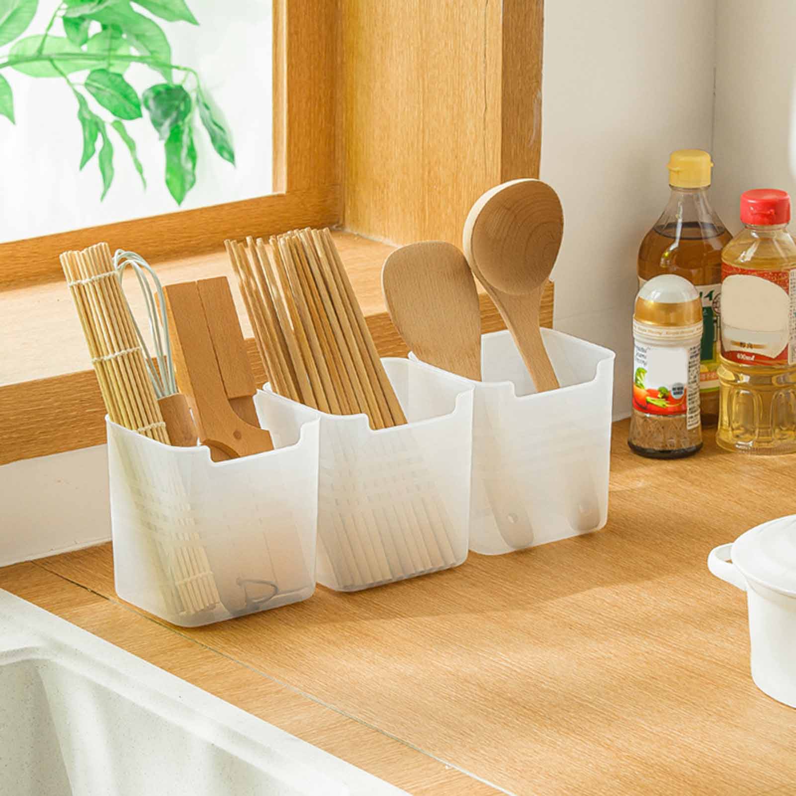 3pcs Kitchen Storage Basket 10 - đánh giá và giá Food Storage Quart