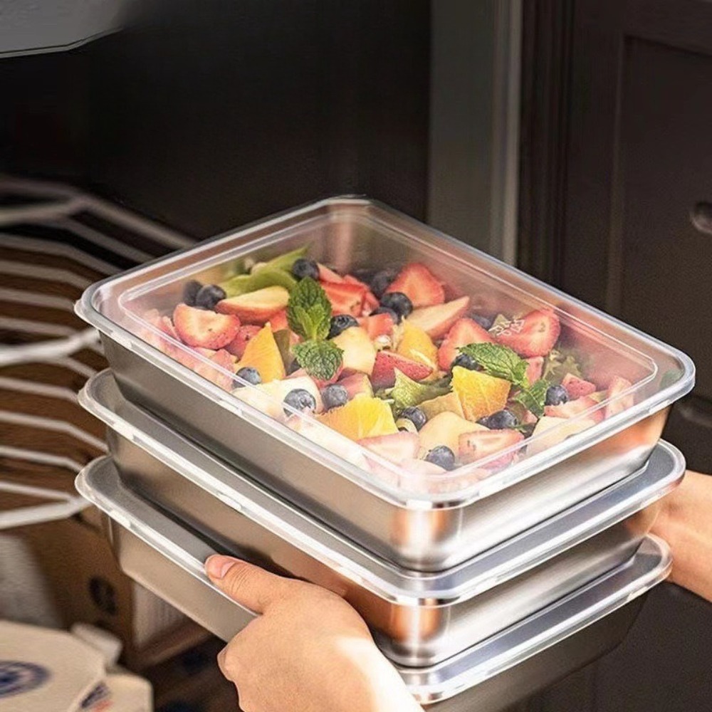 Food Grade Stainless Steel Ser - đánh giá và giá Food Storage Meal Prep