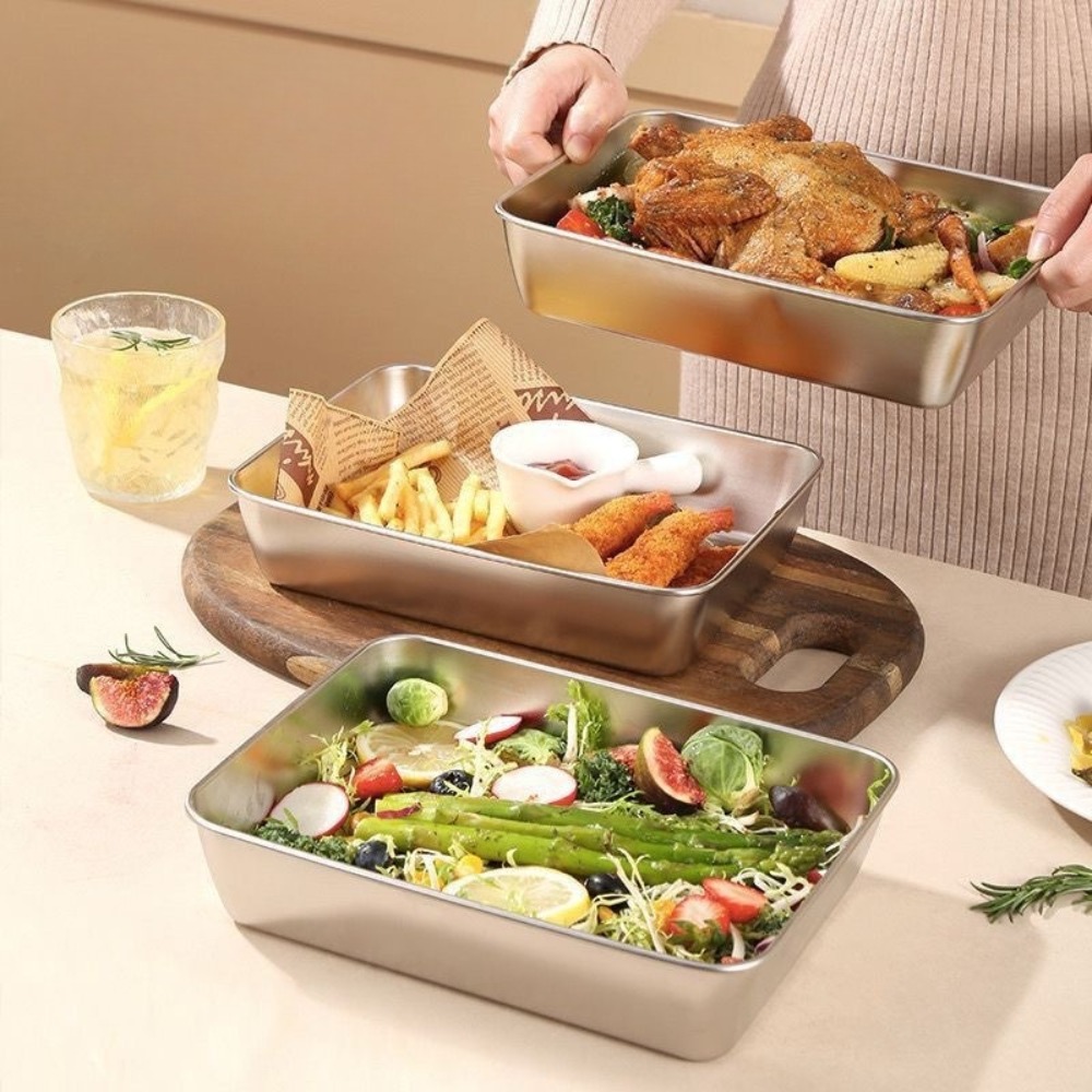 Food Grade Stainless Steel Ser - đánh giá và giá Food Storage Meal Prep