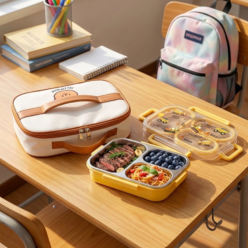 900ML Cute 304 Stainless Steel - đánh giá và giá Food Storage Microwave Safe
