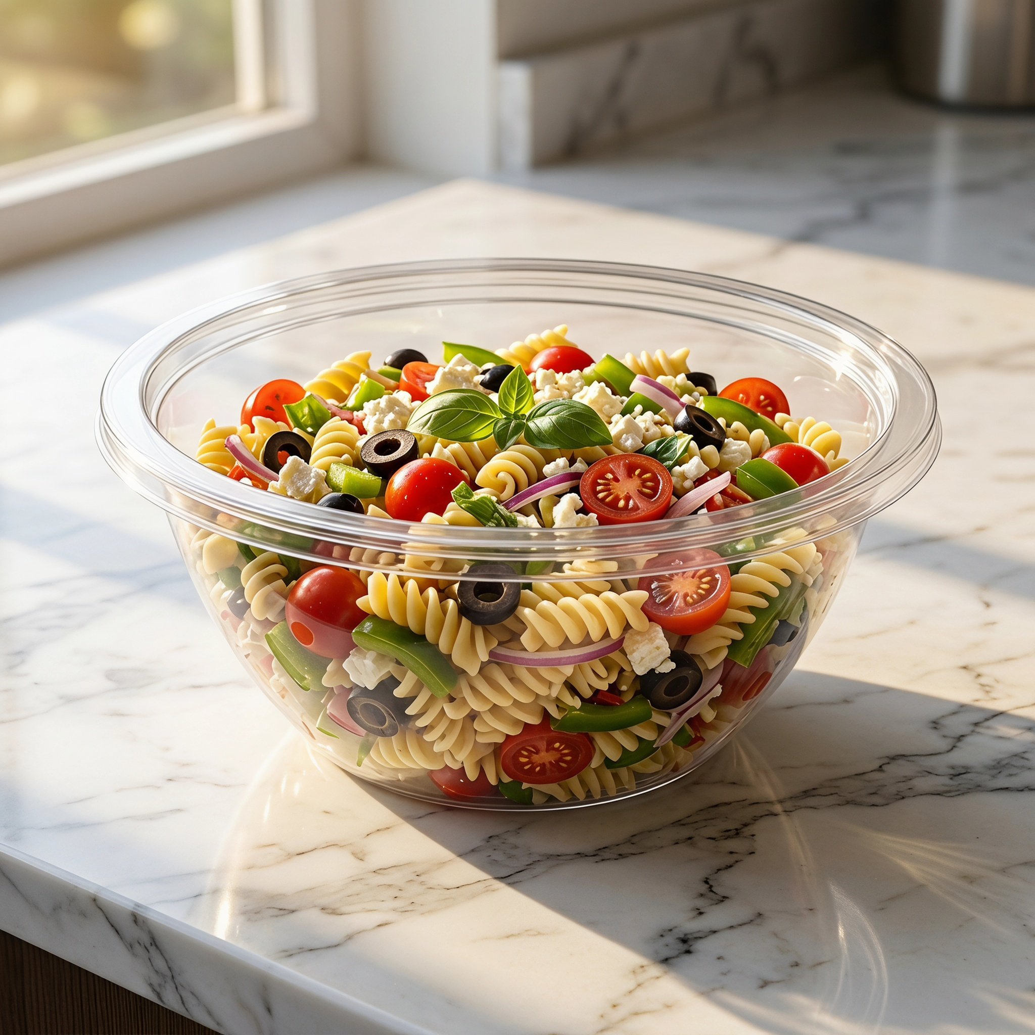 2Sets Clear Salad Mixing Bowls - đánh giá và giá Food Storage Meal Prep