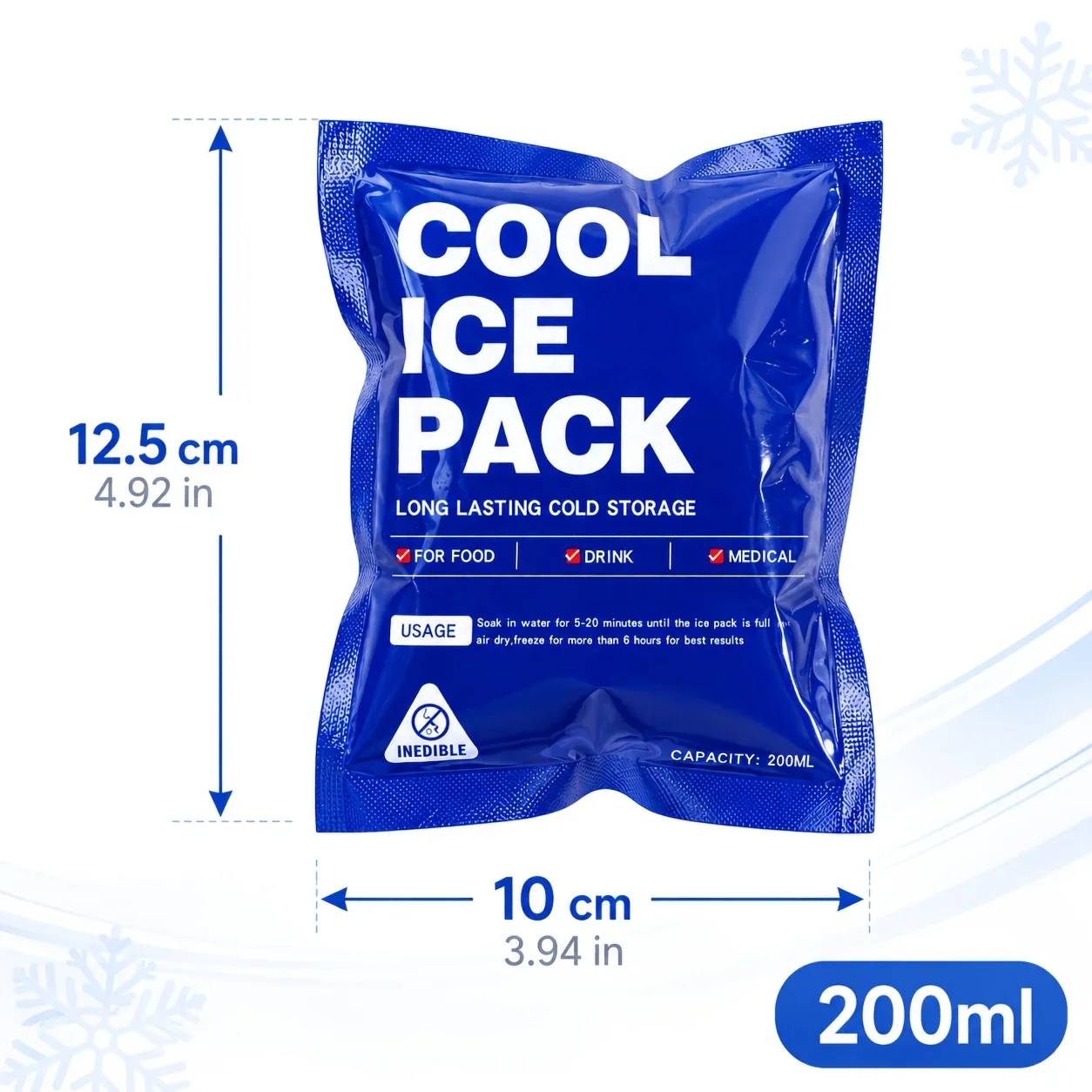 10/50Pcs Reusable Ice Packs fo - đánh giá và giá Food Storage Hiking