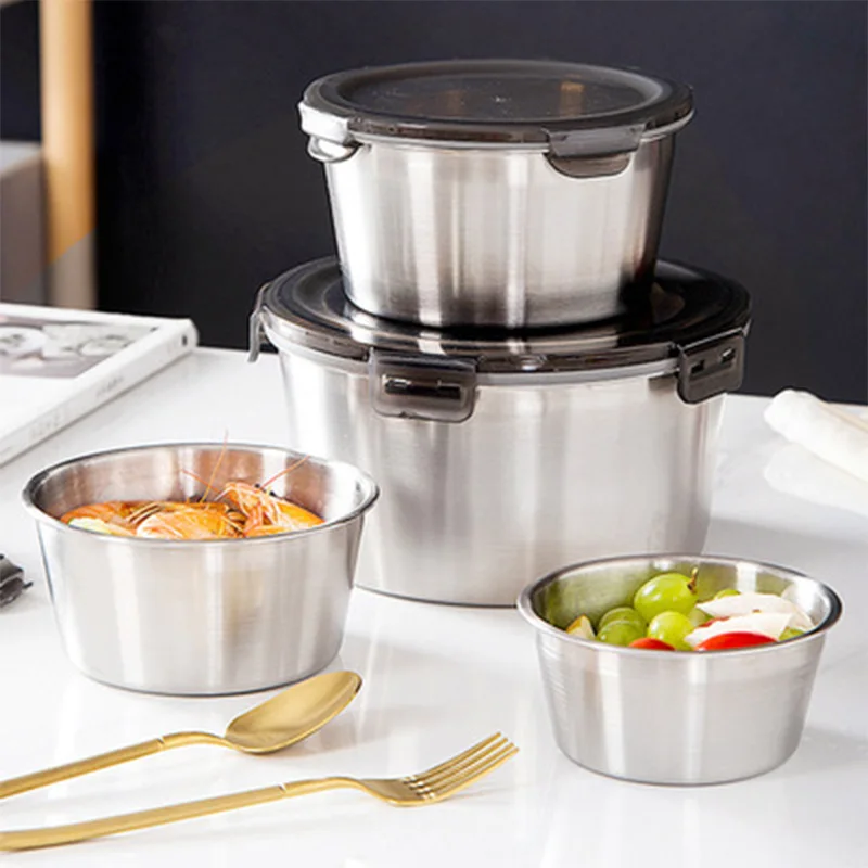 304 Stainless Steel Bento Lunc - đánh giá và giá Food Storage Quart