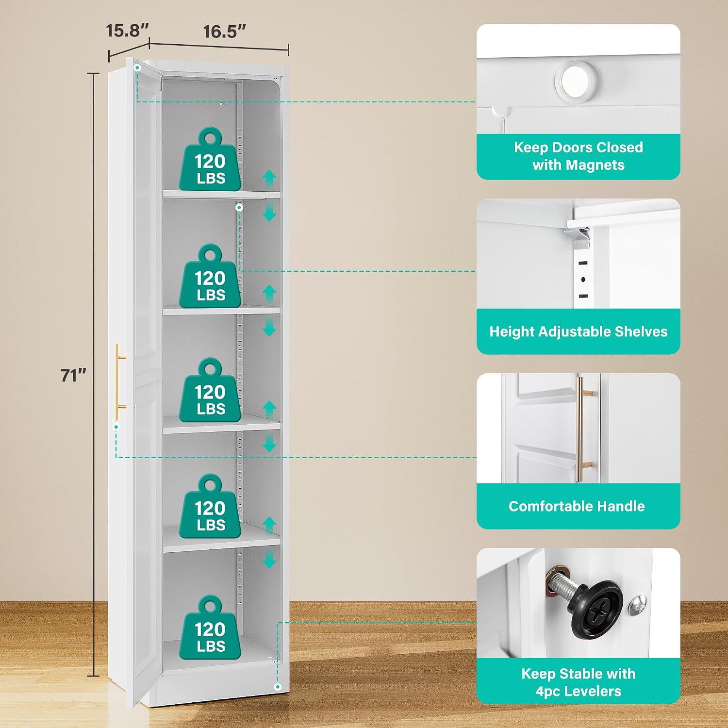 Tall Narrow Storage Cabinet Wi - đánh giá và giá Food Storage Box Large