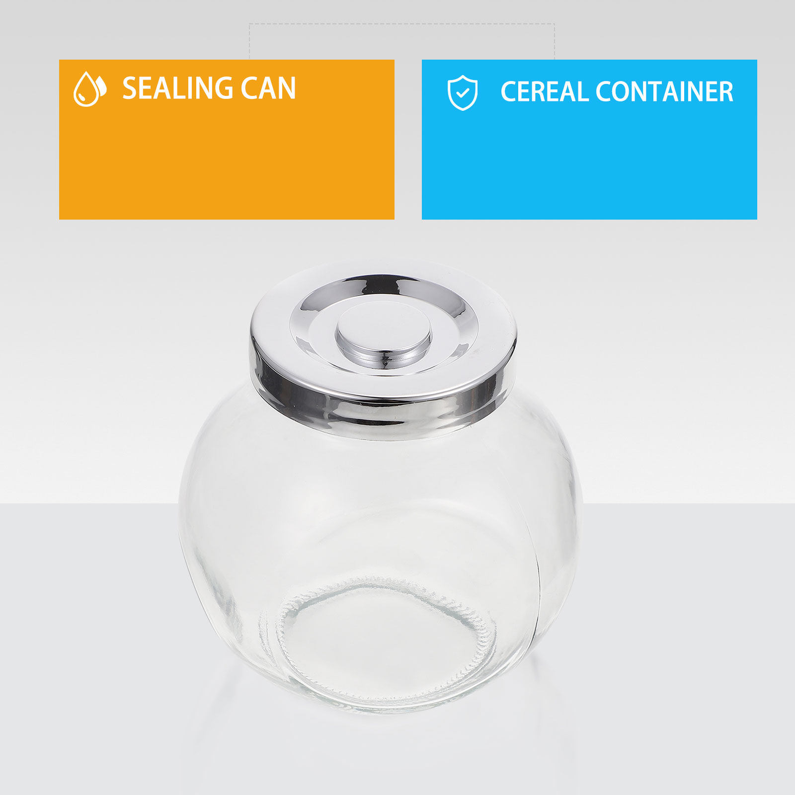 2Pcs Fruit Jam Storage Bottles - đánh giá và giá Food Storage Glass Jar