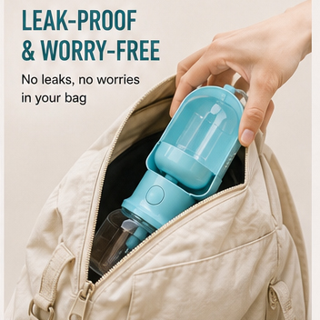 Portable 2-in-1 Dog Cat Water  - đánh giá và giá Food Storage Hiking