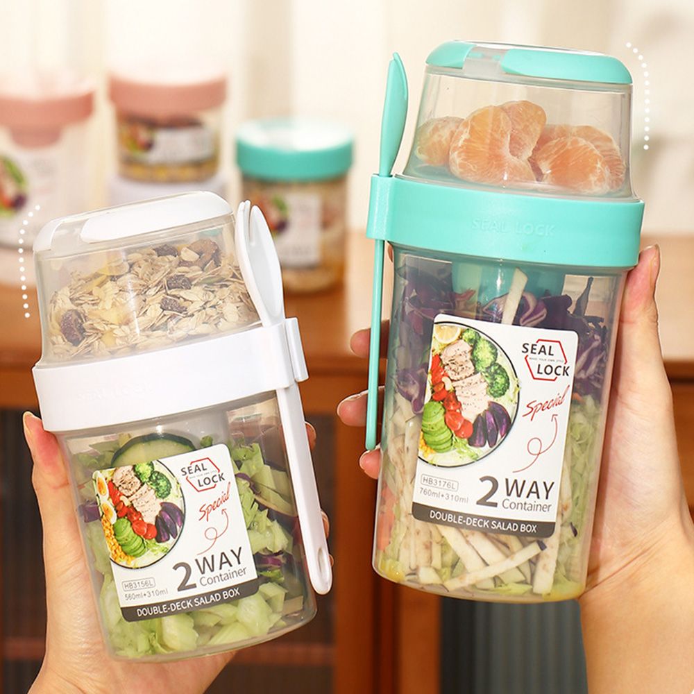 2 Lớp Tươi-Giữ Hộp Sữa Chua Hạ - đánh giá và giá Food Storage Yogurt