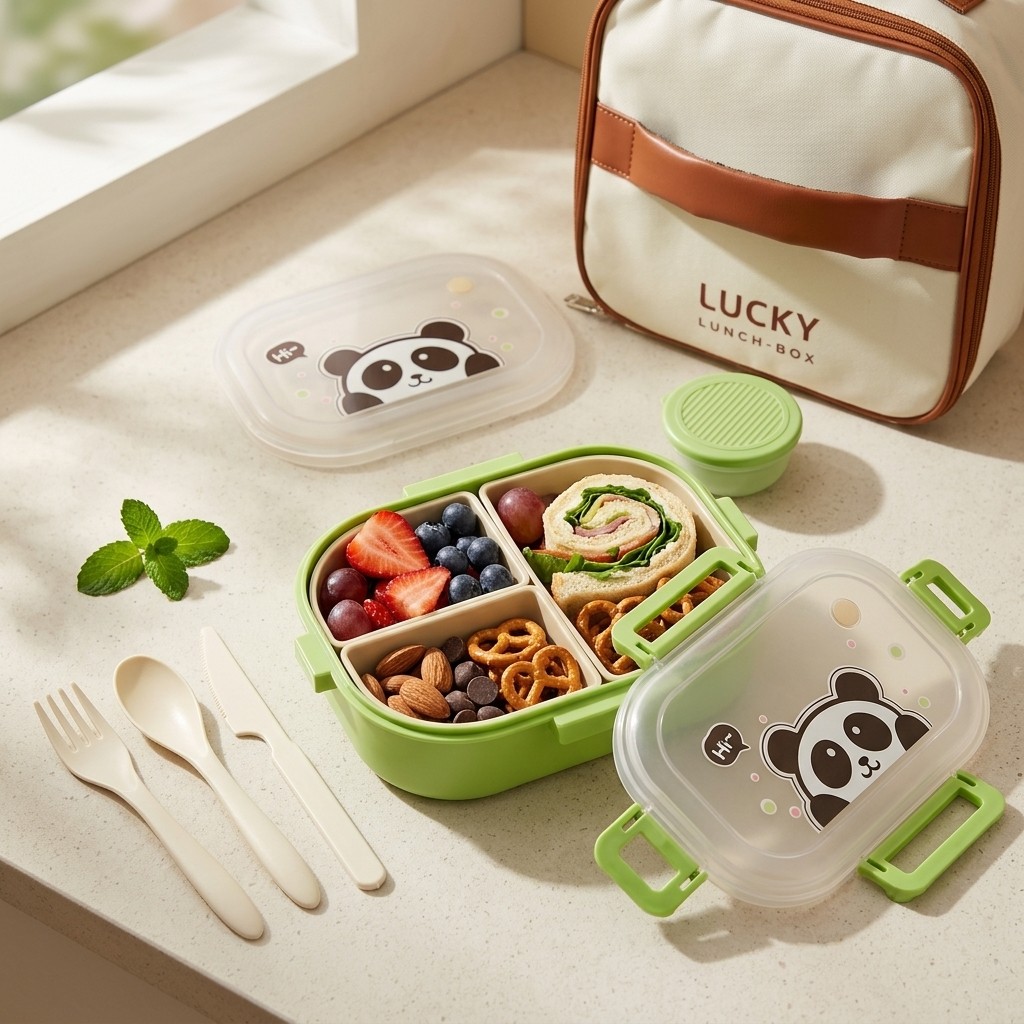 Reusable Plastic Divided Bento - đánh giá và giá Food Storage Microwave Safe